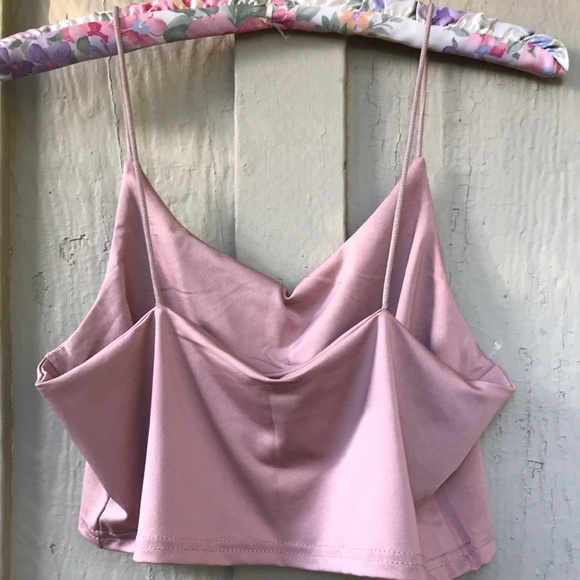 New! Taupe Crop Camisole - Picture 3 of 3